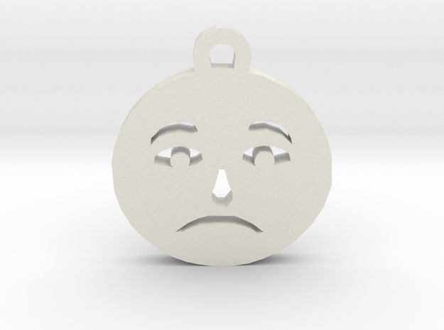 Sadness - Emotional in White Natural Versatile Plastic