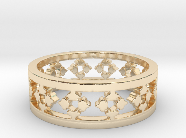 Endless Knight  Ring Size 14 in 14K Yellow Gold