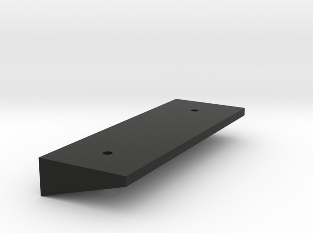 Ranger EX Landing Gear Tilt Plate in Black Natural Versatile Plastic