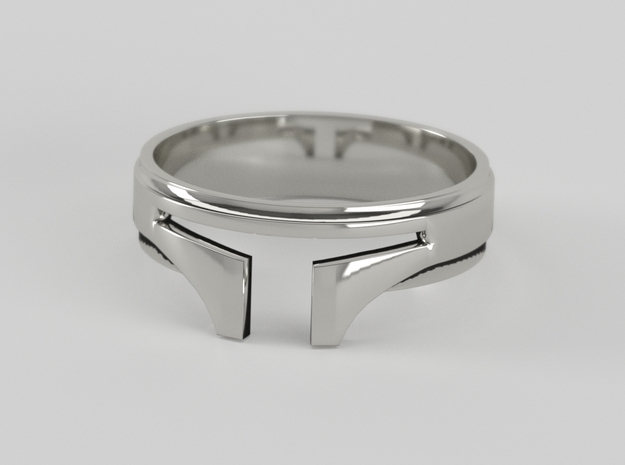 Bounty Hunter ring size 8 in Natural Silver