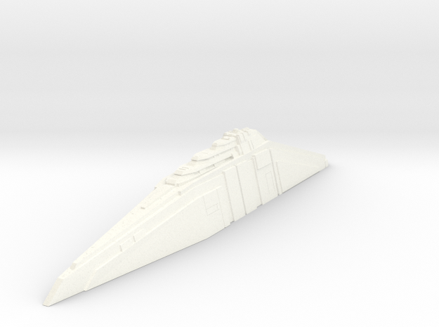 Ship Concept - Tide Breaker in White Processed Versatile Plastic
