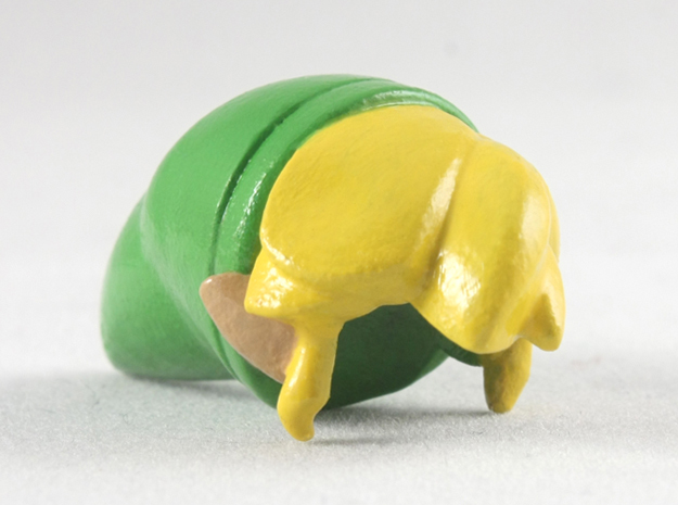 Toon Headpiece in Smoothest Fine Detail Plastic