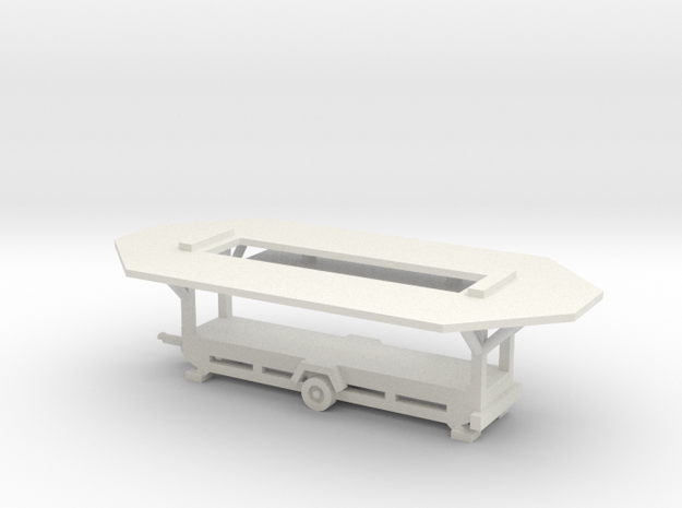 Verkaufswagen - 1:160 (N scale) in White Natural Versatile Plastic