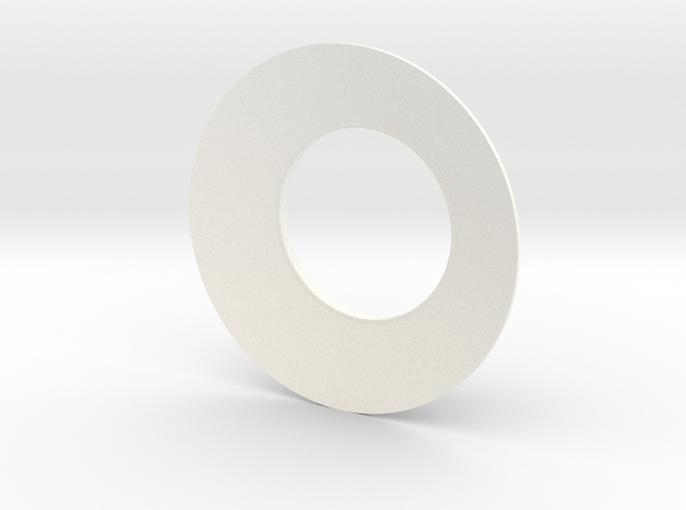 New Size! Lieberkühn Reflector 51mm lens diameter, in White Processed Versatile Plastic