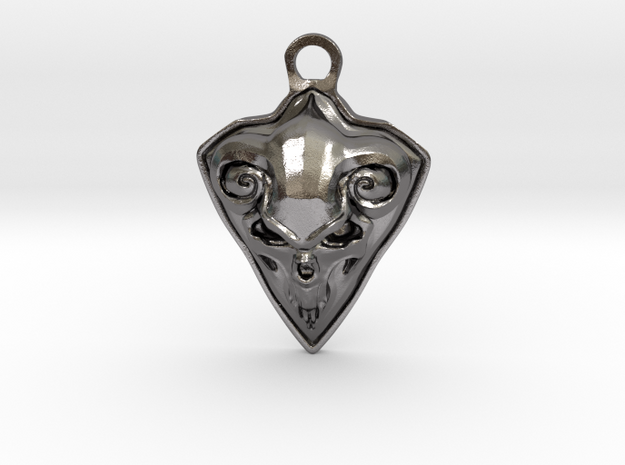 FAUST pendant  in Polished Nickel Steel