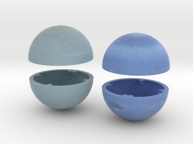 Replacement Part: Neptune and Uranus True-scale in Full Color Sandstone