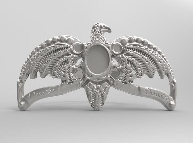 Harry  potter Size 10 eagle ring in Fine Detail Polished Silver