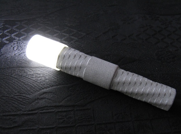 Diffuser for AAA Torch 2 (Flashlight) in Smooth Fine Detail Plastic