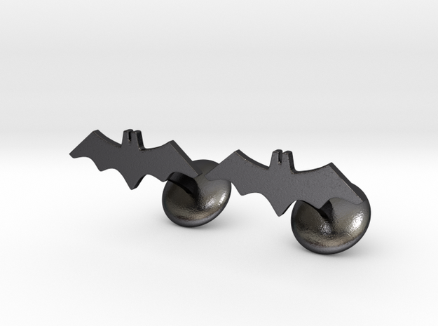 Batman Vengeance Cufflink in Polished and Bronzed Black Steel