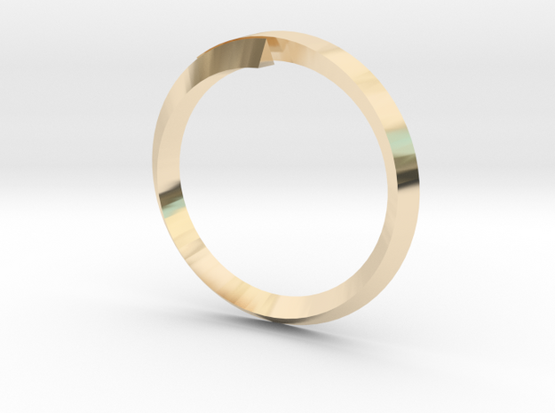 (T)Ring(le) in 14K Yellow Gold