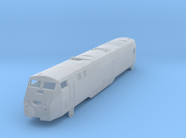 GE P32AC-DM  N Scale Locomotive  in Tan Fine Detail Plastic