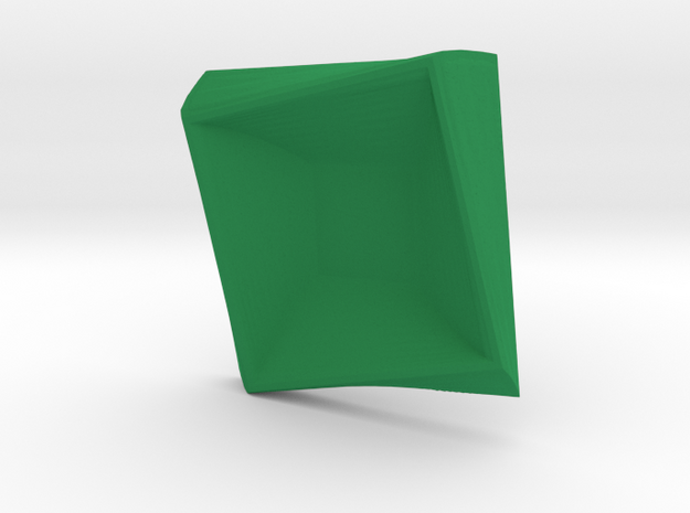 Square plate in Green Processed Versatile Plastic