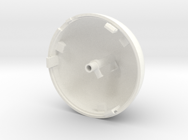 Drug The Bug Sphere - Top V03 in White Processed Versatile Plastic