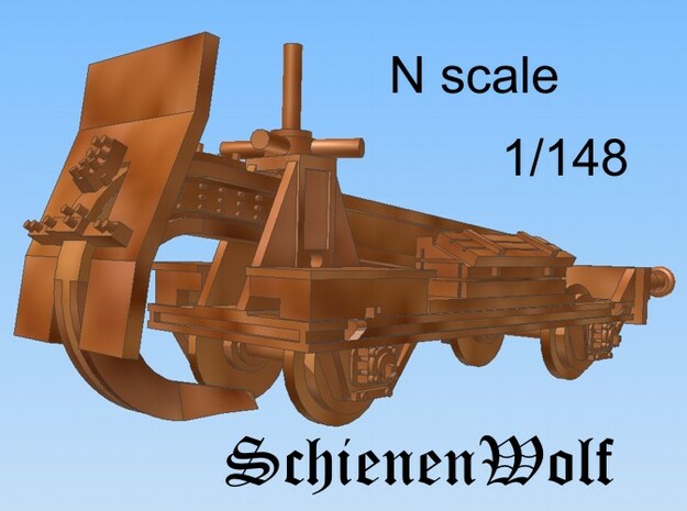 1-148 Schienenwolf RailRipper in Tan Fine Detail Plastic