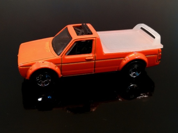 VW Caddy Hard cover Hotwheels in Smoothest Fine Detail Plastic