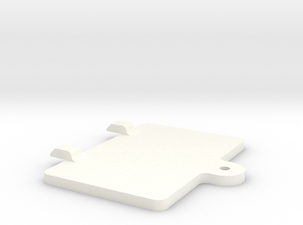 S99-S01 Lid for Scalextric Digital chip bay in White Processed Versatile Plastic