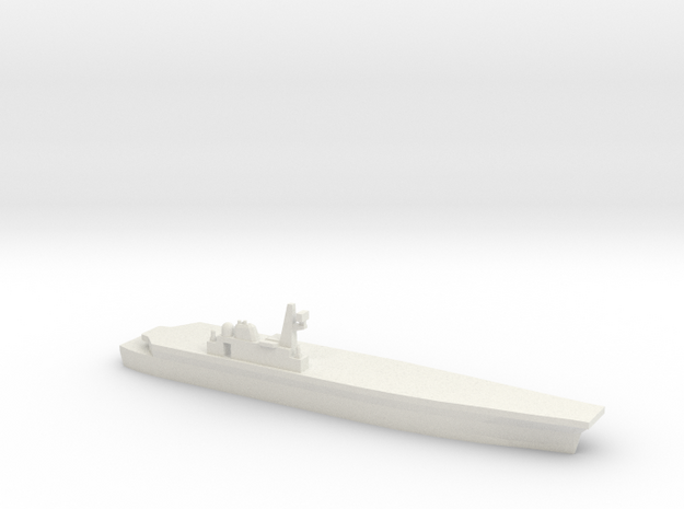 Sea Control Ship, 1/1800 in White Natural Versatile Plastic