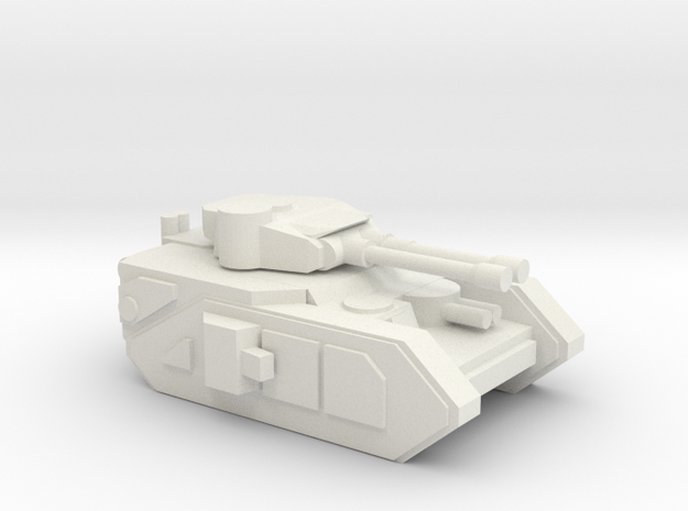 [5] Heavy Tank (AT) in White Natural Versatile Plastic