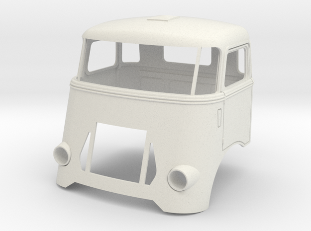 DAF-1to12 in White Natural Versatile Plastic