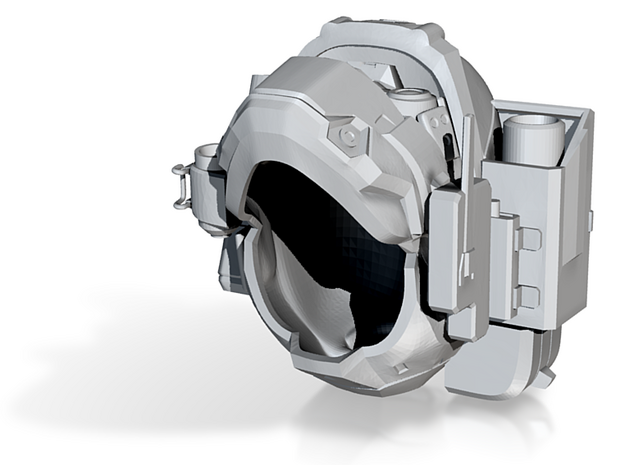 Halo 5 Argus/linda 1/6 scale helmet in Tan Fine Detail Plastic