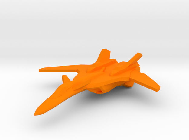 YF-19 Alpha 1 1/350 Scale in Orange Processed Versatile Plastic
