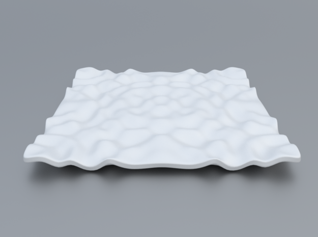 Mathematical Function 15 in White Processed Versatile Plastic
