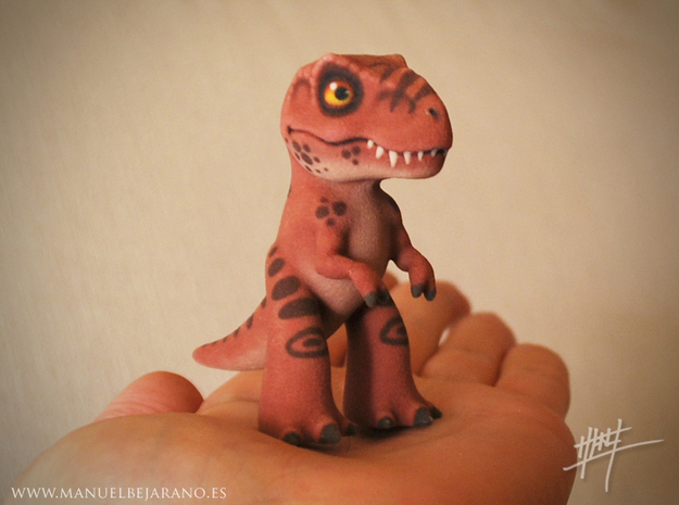 T. Rex in Full Color Sandstone