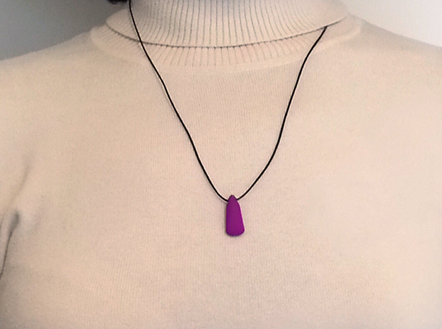 Lightning stone in Purple Processed Versatile Plastic
