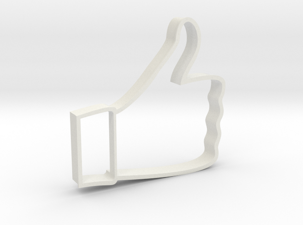 Cookie Cutter - Like in White Natural Versatile Plastic
