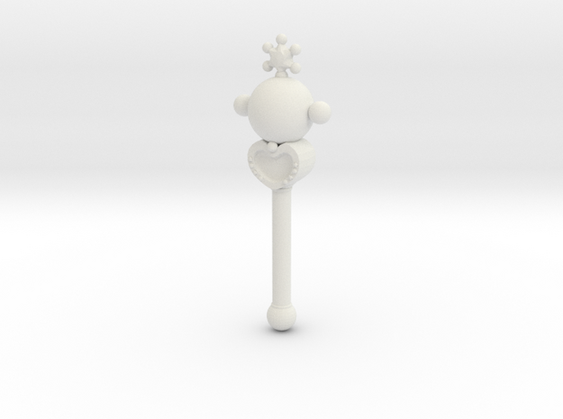 sm wands pluto: 1/6 scale for dolls in White Natural Versatile Plastic
