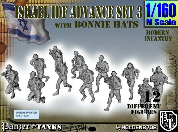 1-160 IDF BONNIE ADVANCE SET 3 in Clear Ultra Fine Detail Plastic