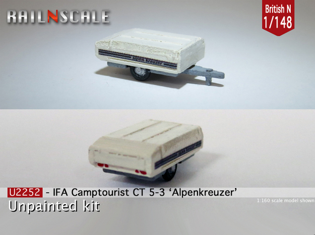 IFA Camptourist 'Alpenkreuzer' (British N 1:148) in Tan Fine Detail Plastic