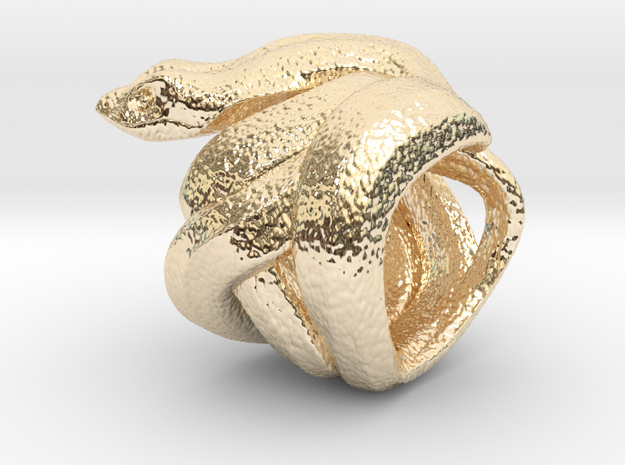 Snake No.2 in 14K Yellow Gold