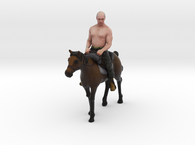 Tiny Putin in Full Color Sandstone