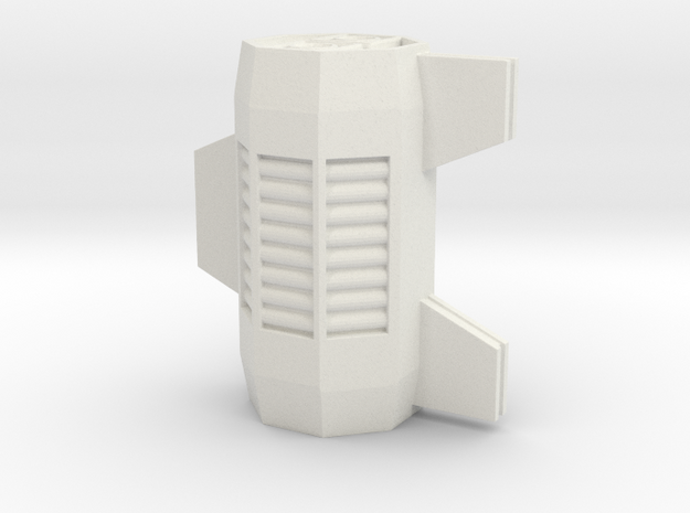 Space Container Model for tabletop games in White Natural Versatile Plastic