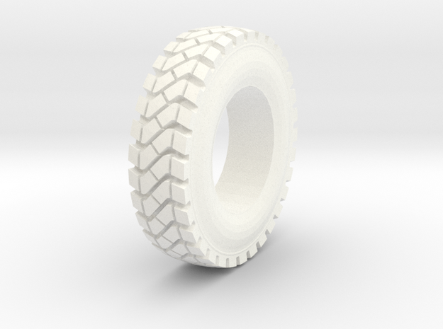 TIRE FOR CHARLIE in White Processed Versatile Plastic