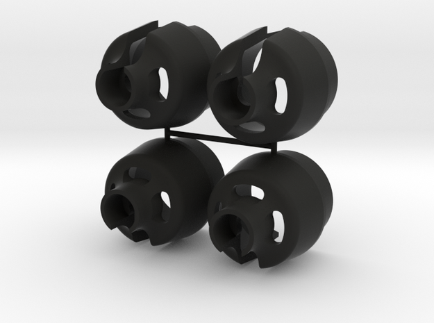 TLR Spring Cup V2 - Tall x4 in Black Natural Versatile Plastic