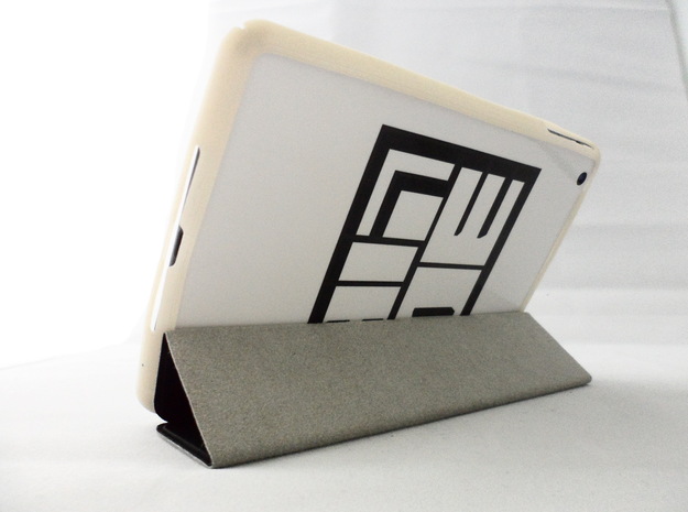 iPad Mini Bumper in White Natural Versatile Plastic