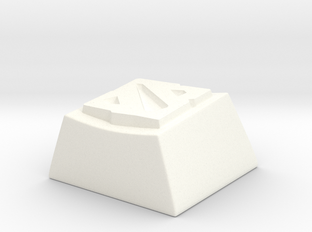DotaKey01 in White Processed Versatile Plastic