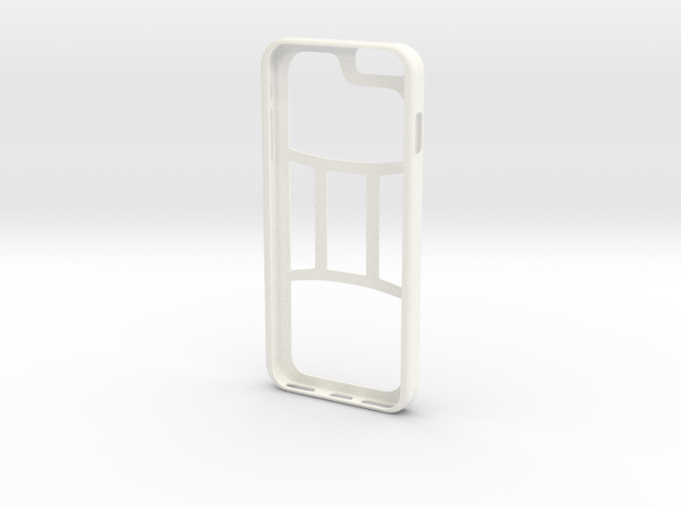Gemini Iphone Thin Custom in White Processed Versatile Plastic