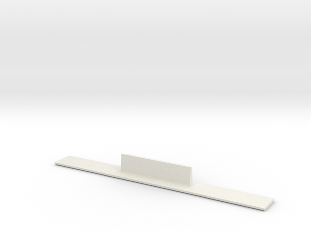 ME83-360R Curve Template HO Scale in White Natural Versatile Plastic