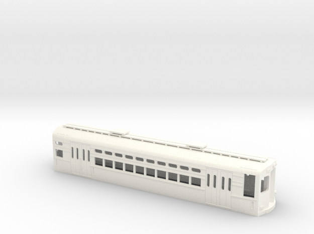 CTA 1-50 Series, Evanston Car in White Processed Versatile Plastic