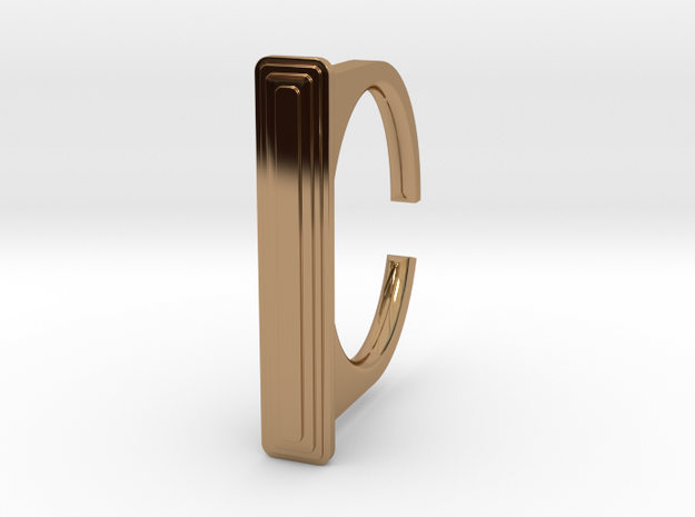 Ring 1-1 in Polished Brass