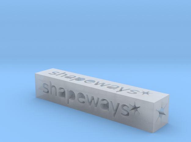Shapeways Stick 1 - S in Smooth Fine Detail Plastic