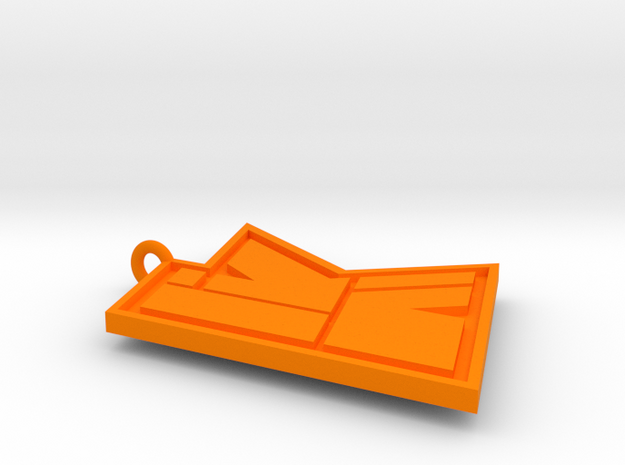 KwebbelkopLogo in Orange Processed Versatile Plastic
