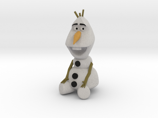 Olaf in Full Color Sandstone