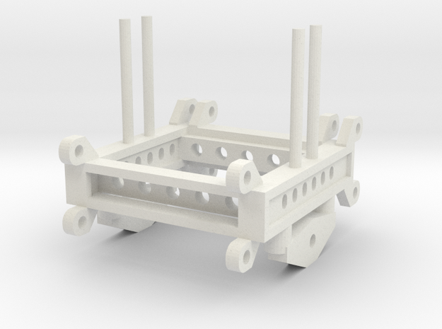 000143 low loader  between axis ho in White Natural Versatile Plastic