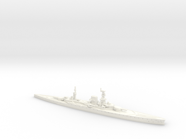  HMS Courageous 1/1800 (as built) in White Processed Versatile Plastic