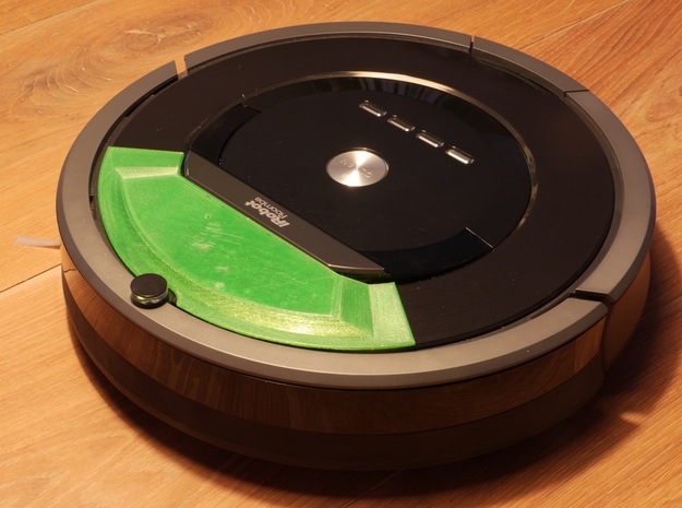 Thinking Cleaner 700, iRobot Roomba 7xx DIY cover in Black Natural Versatile Plastic