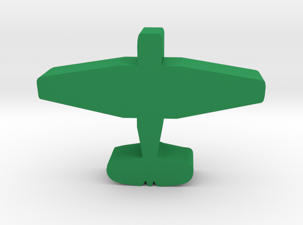 Game Piece, WW2 Avenger Bomber in Green Processed Versatile Plastic